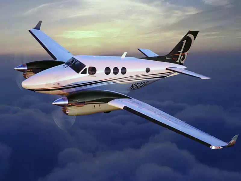 Beechcraft Model 90 King Air Aircraft Window Tint